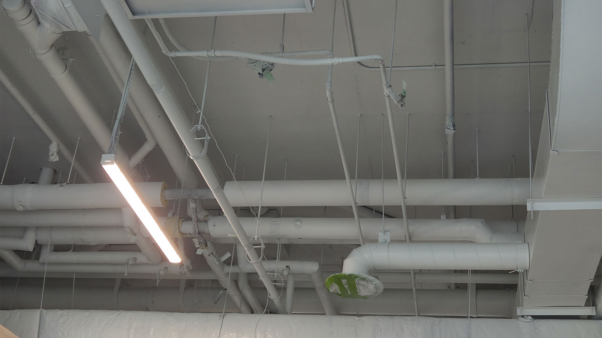 Commercial painting project